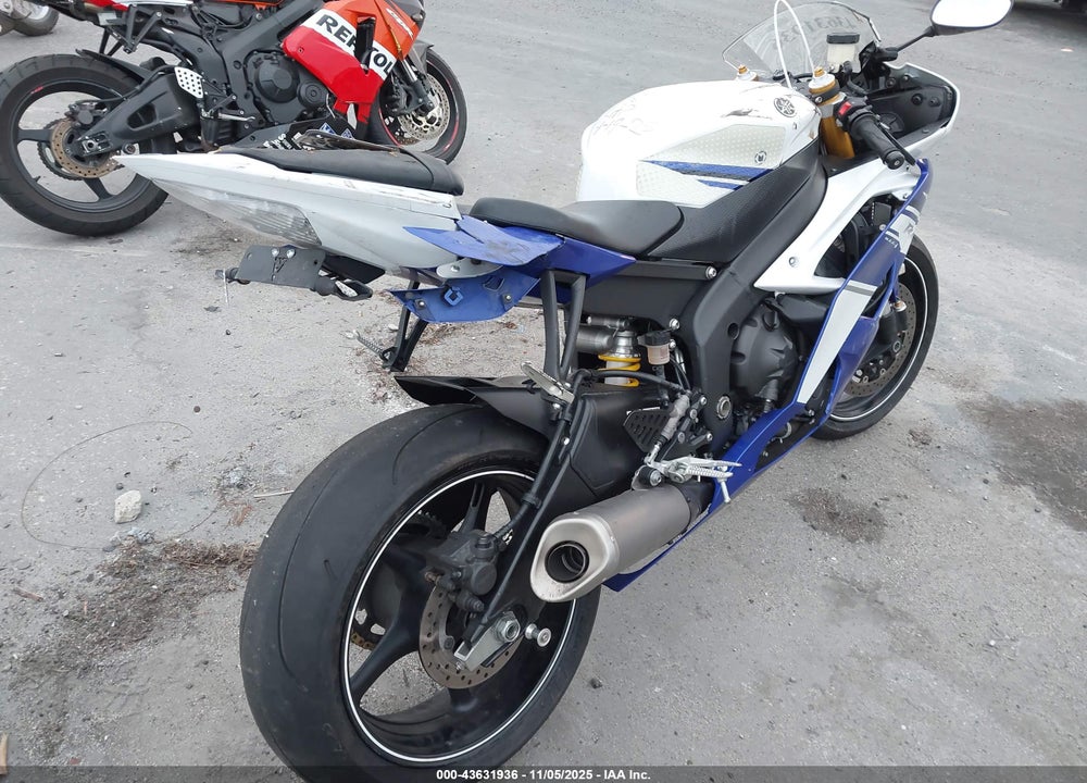 2014 YAMAHA YZFR6 C VIN: JYARJ16Y9EA007713