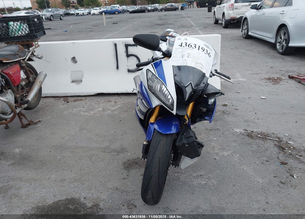 2014 YAMAHA YZFR6 C VIN: JYARJ16Y9EA007713