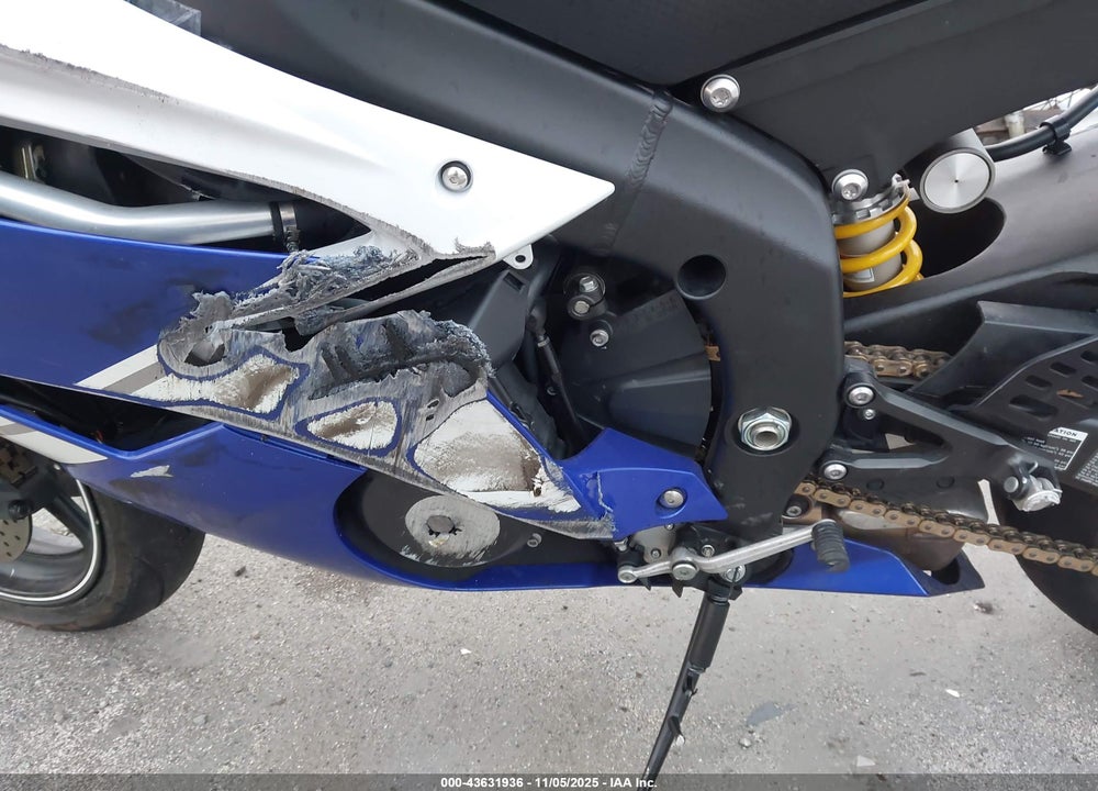 2014 YAMAHA YZFR6 C VIN: JYARJ16Y9EA007713