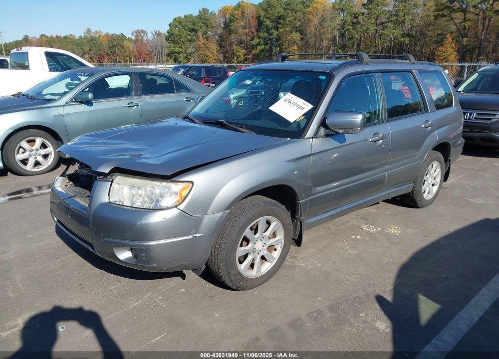 2007 SUBARU FORESTER VIN: JF1SG65667H729626