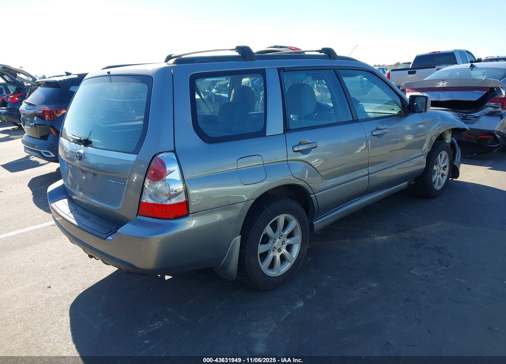 2007 SUBARU FORESTER VIN: JF1SG65667H729626