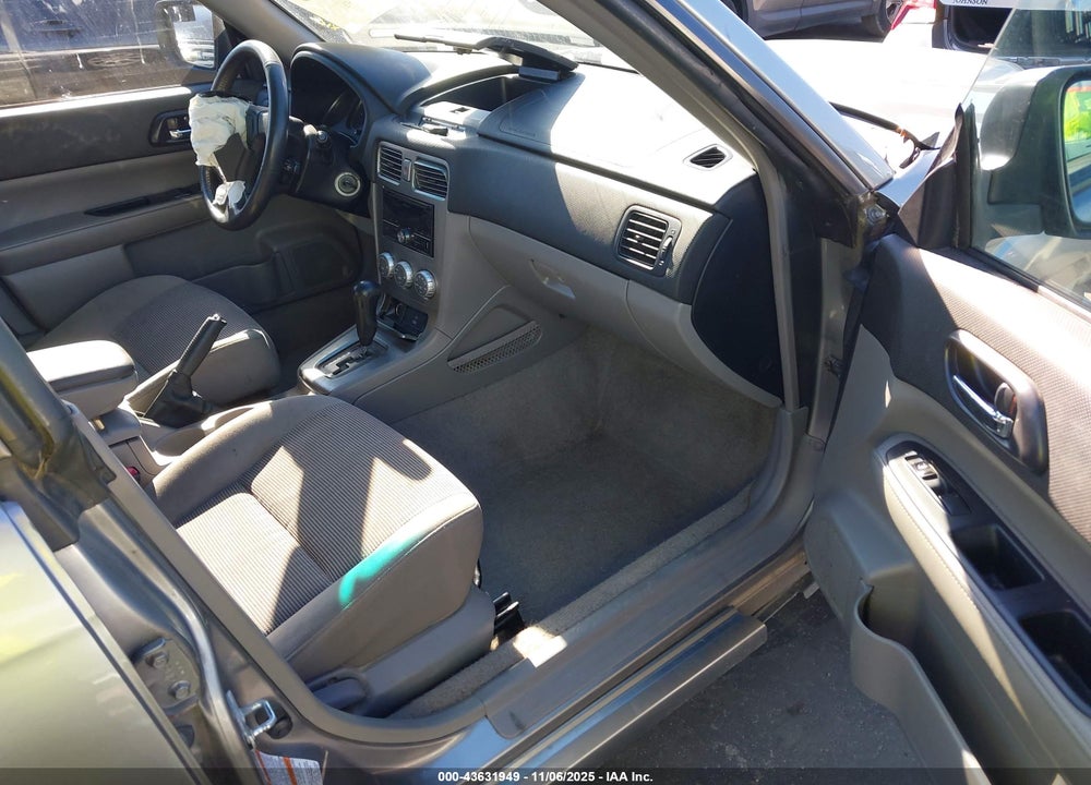 2007 SUBARU FORESTER VIN: JF1SG65667H729626