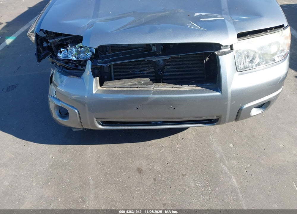 2007 SUBARU FORESTER VIN: JF1SG65667H729626