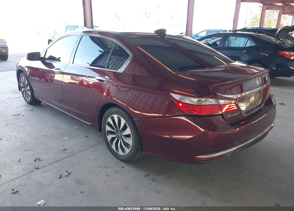 2017 HONDA ACCORD HYBRID VIN: JHMCR6F38HC026832