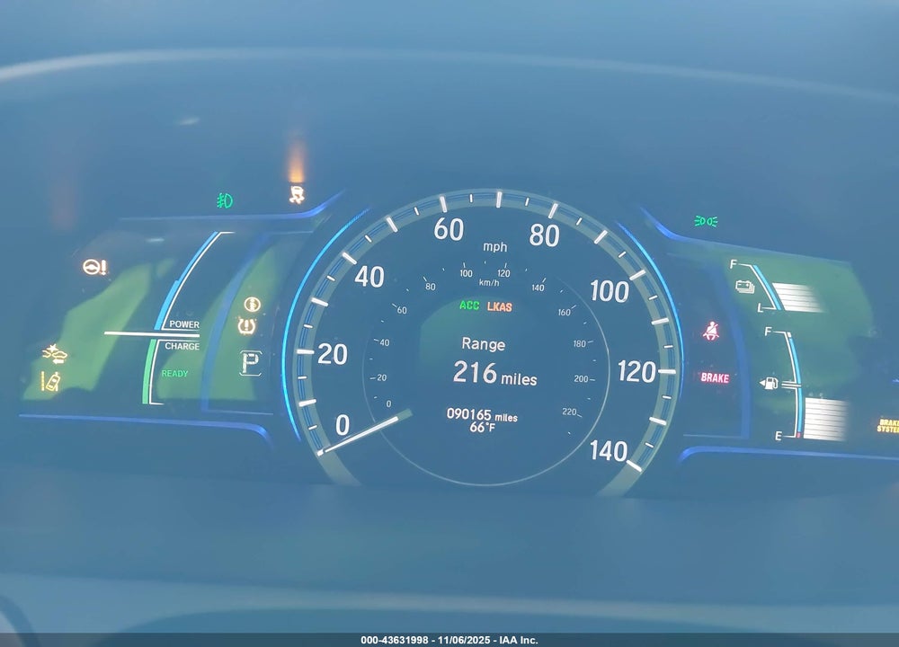 2017 HONDA ACCORD HYBRID VIN: JHMCR6F38HC026832