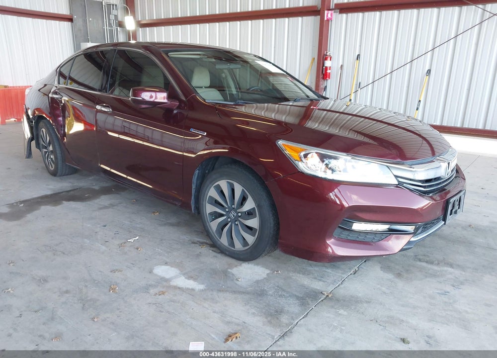 2017 HONDA ACCORD HYBRID VIN: JHMCR6F38HC026832