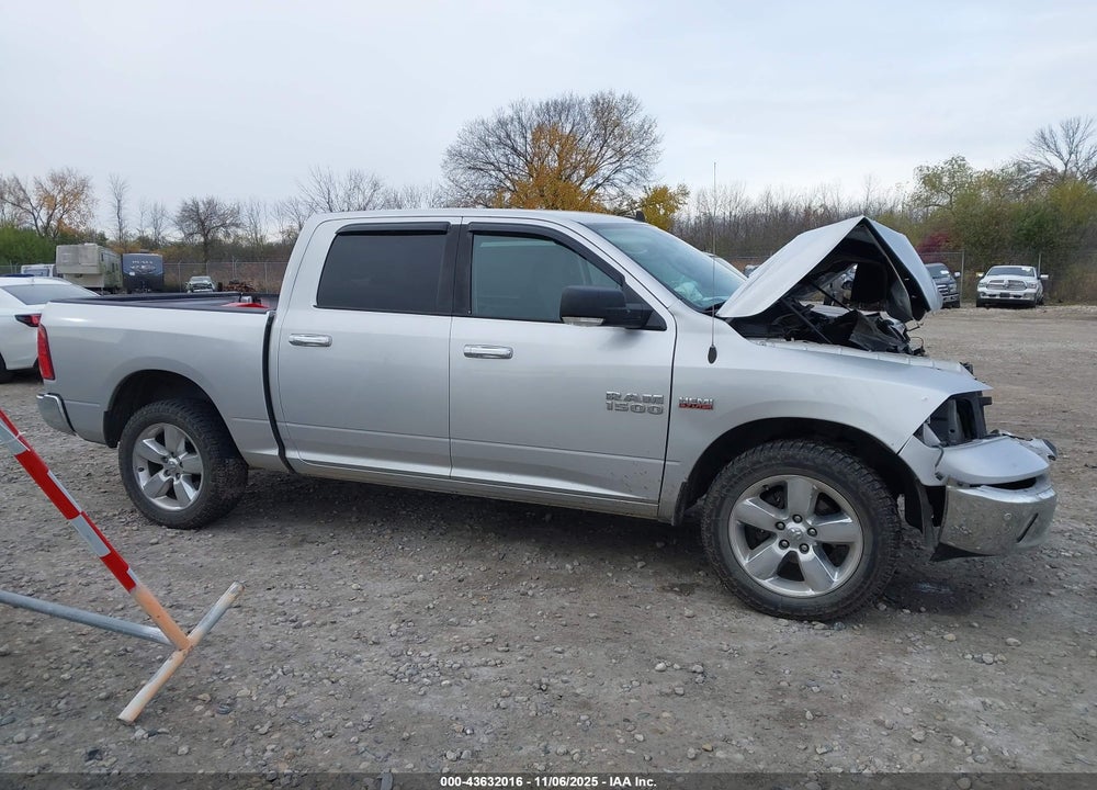 2016 RAM 1500 BIG HORN VIN: 3C6RR7LT7GG201838
