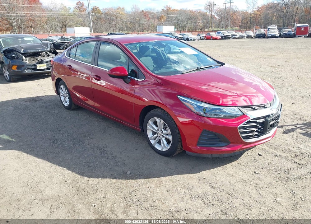 2019 CHEVROLET CRUZE LT VIN: 1G1BE5SMXK7125386
