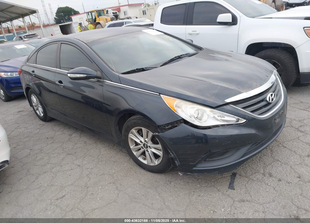 2014 HYUNDAI SONATA GLS VIN: 5NPEB4AC5EH905280