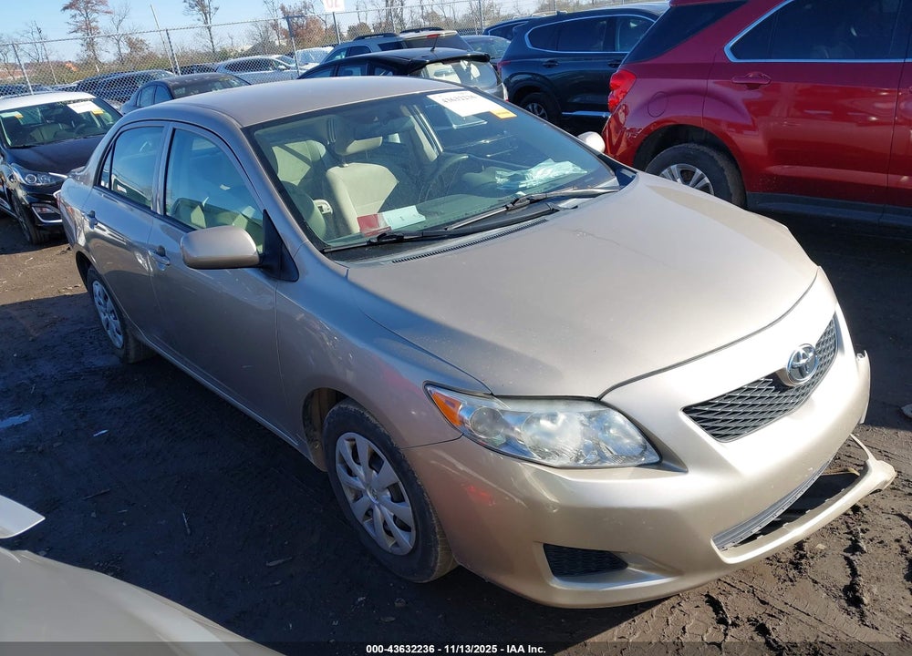 2010 TOYOTA COROLLA LE VIN: 2T1BU4EEXAC274340