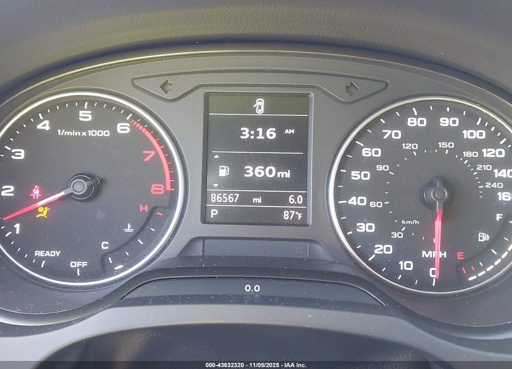 2016 AUDI A3 1.8T PREMIUM VIN: WAUA7GFF4G1064645