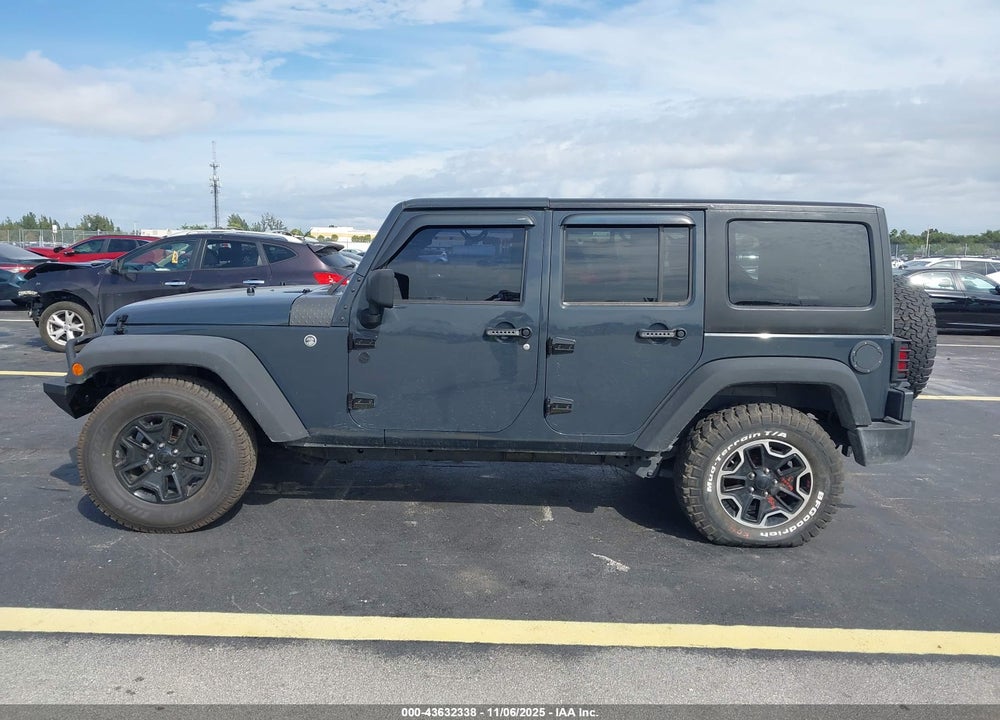 2017 JEEP WRANGLER UNLIMITED SPORT 4X4 VIN: 1C4BJWDG4HL514993