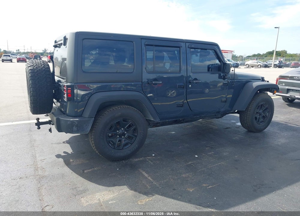 2017 JEEP WRANGLER UNLIMITED SPORT 4X4 VIN: 1C4BJWDG4HL514993