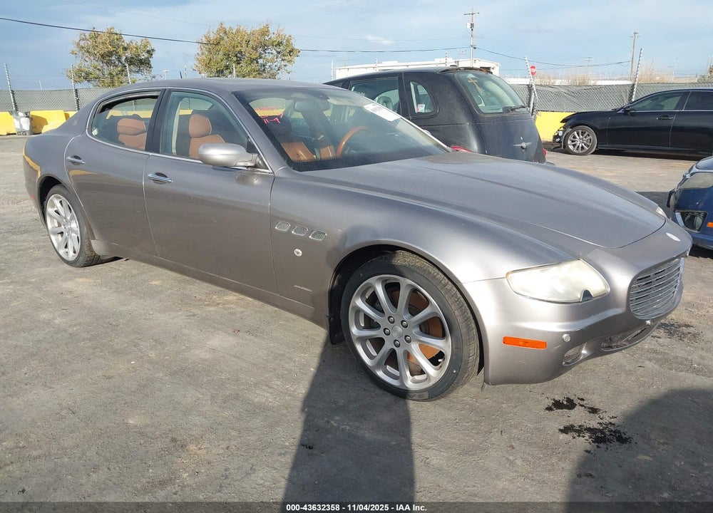 2006 MASERATI QUATTROPORTE VIN: ZAMCE39A760022741