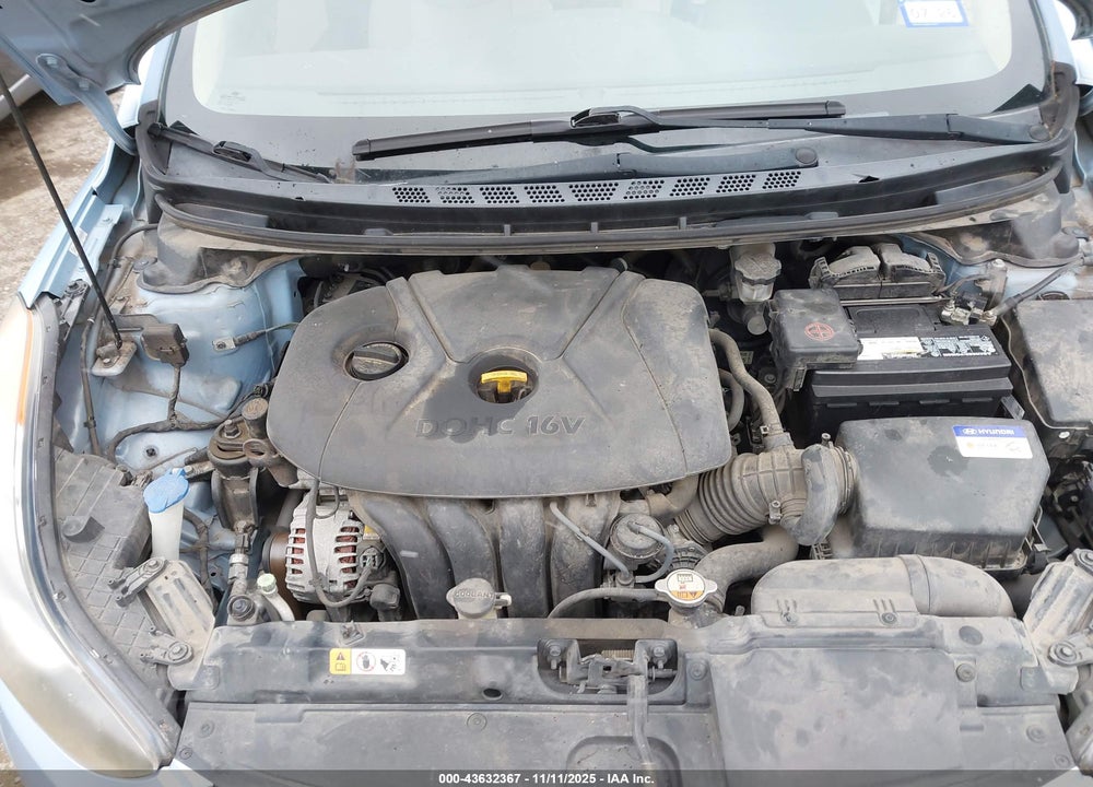 2013 HYUNDAI ELANTRA GLS VIN: KMHDH4AE7DU684941