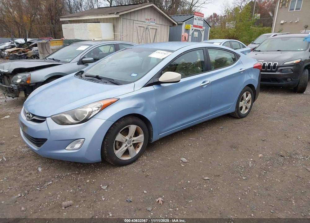 2013 HYUNDAI ELANTRA GLS VIN: KMHDH4AE7DU684941
