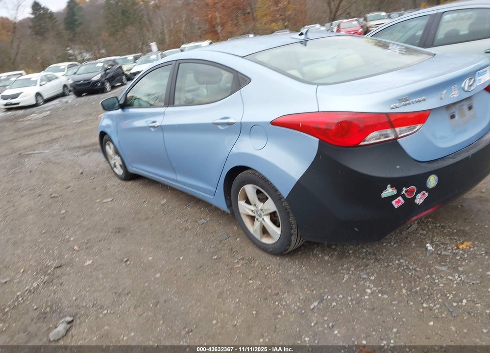 2013 HYUNDAI ELANTRA GLS VIN: KMHDH4AE7DU684941