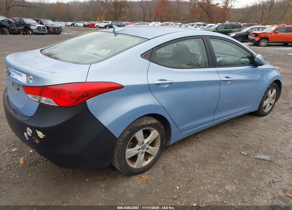 2013 HYUNDAI ELANTRA GLS VIN: KMHDH4AE7DU684941