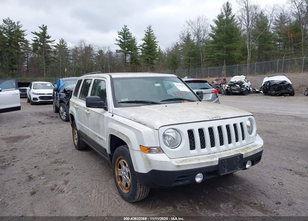 2015 JEEP PATRIOT SPORT VIN: 1C4NJRBB8FD324630