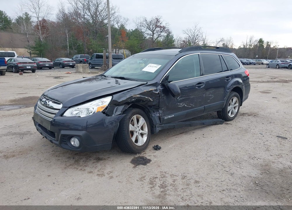 2013 SUBARU OUTBACK 2.5I PREMIUM VIN: 4S4BRBGC7D3254377