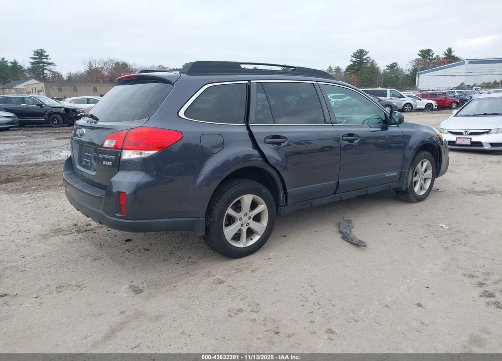 2013 SUBARU OUTBACK 2.5I PREMIUM VIN: 4S4BRBGC7D3254377