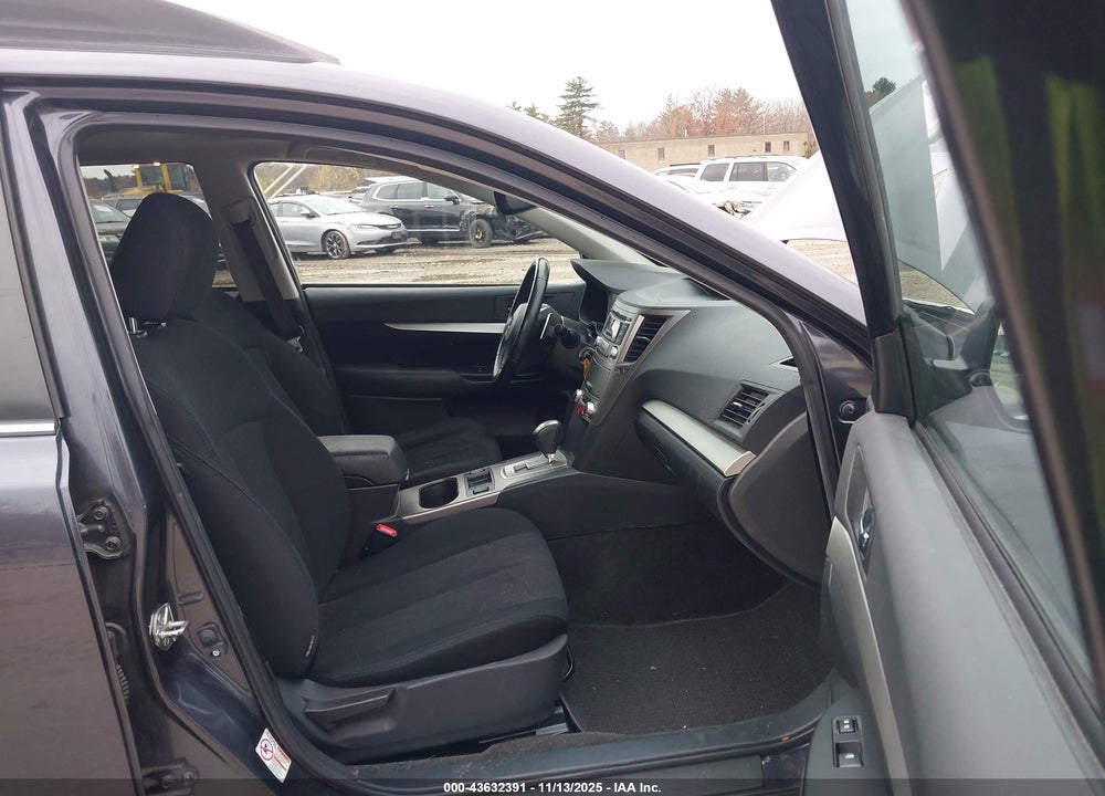 2013 SUBARU OUTBACK 2.5I PREMIUM VIN: 4S4BRBGC7D3254377