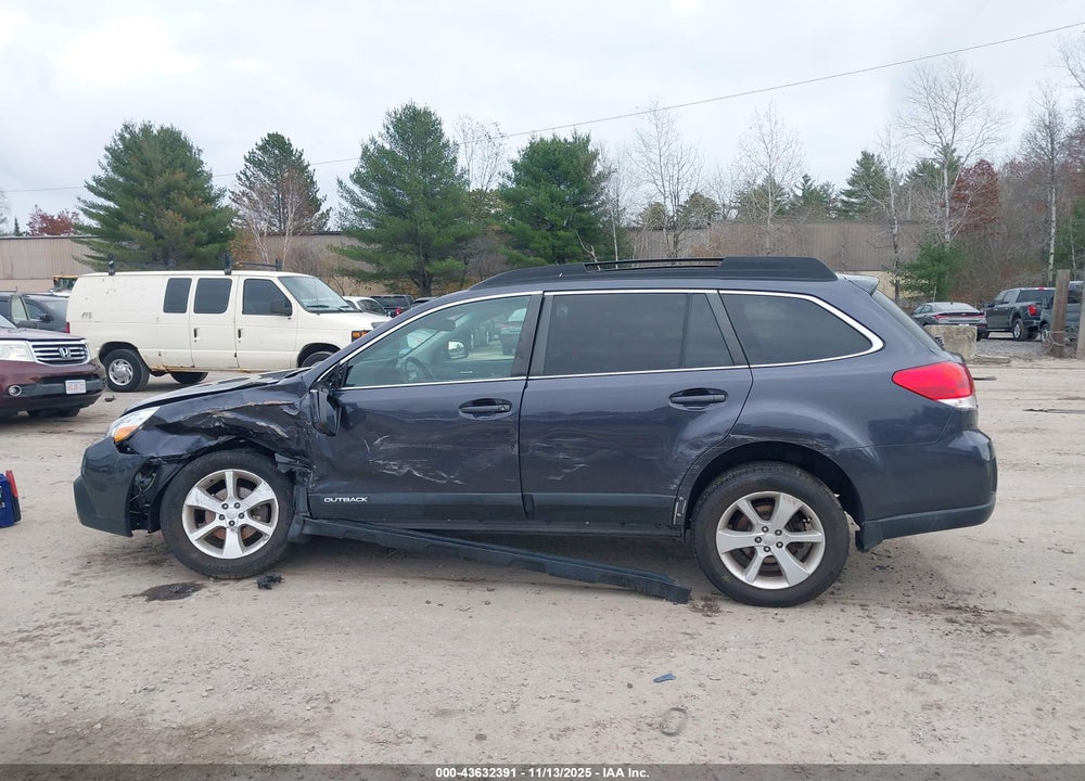 2013 SUBARU OUTBACK 2.5I PREMIUM VIN: 4S4BRBGC7D3254377
