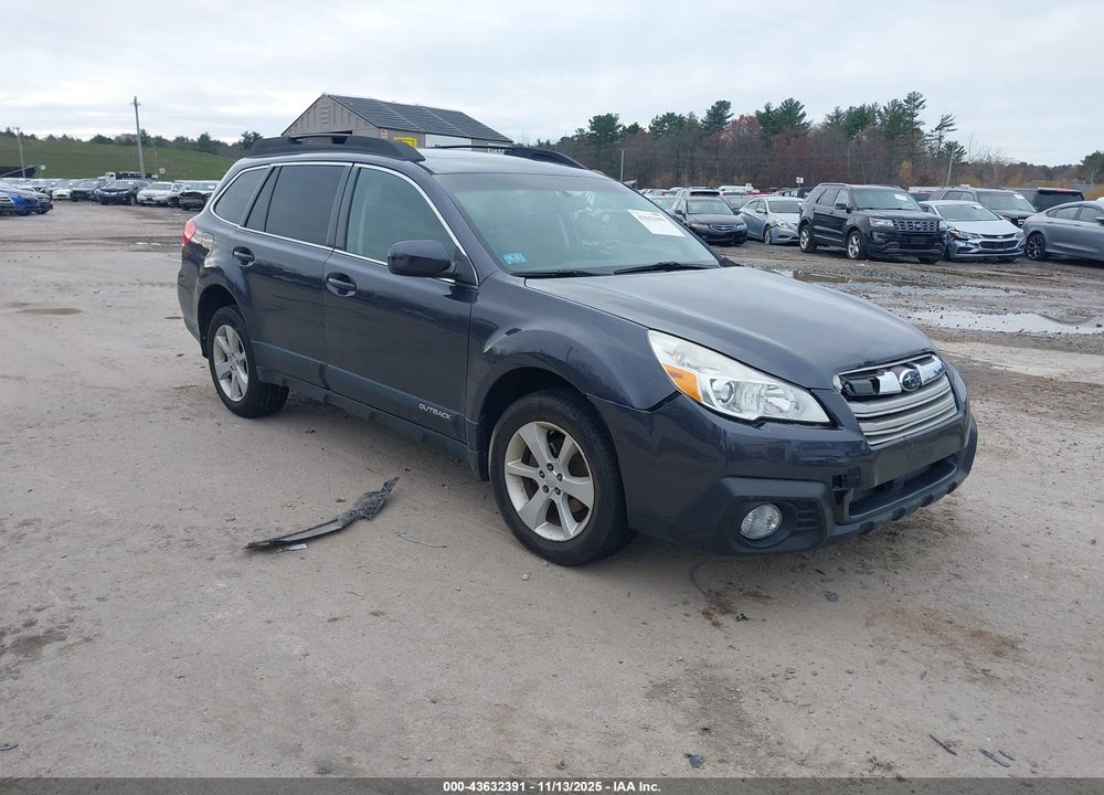 2013 SUBARU OUTBACK 2.5I PREMIUM VIN: 4S4BRBGC7D3254377