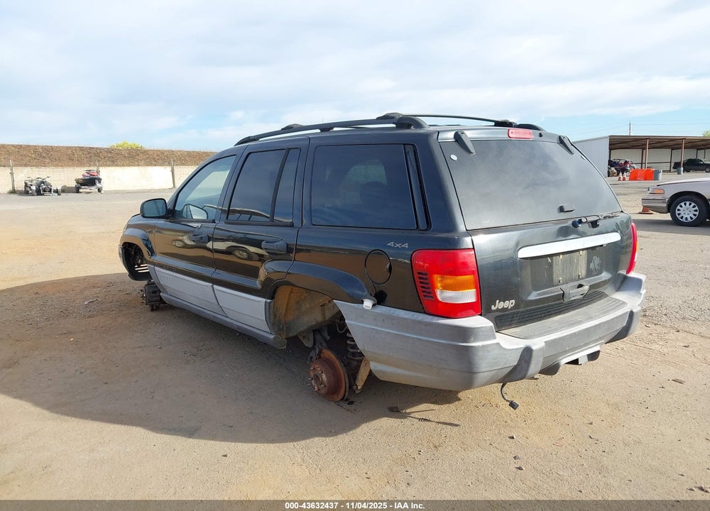 2001 JEEP GRAND CHEROKEE LAREDO VIN: 1J4GW48S61C699879