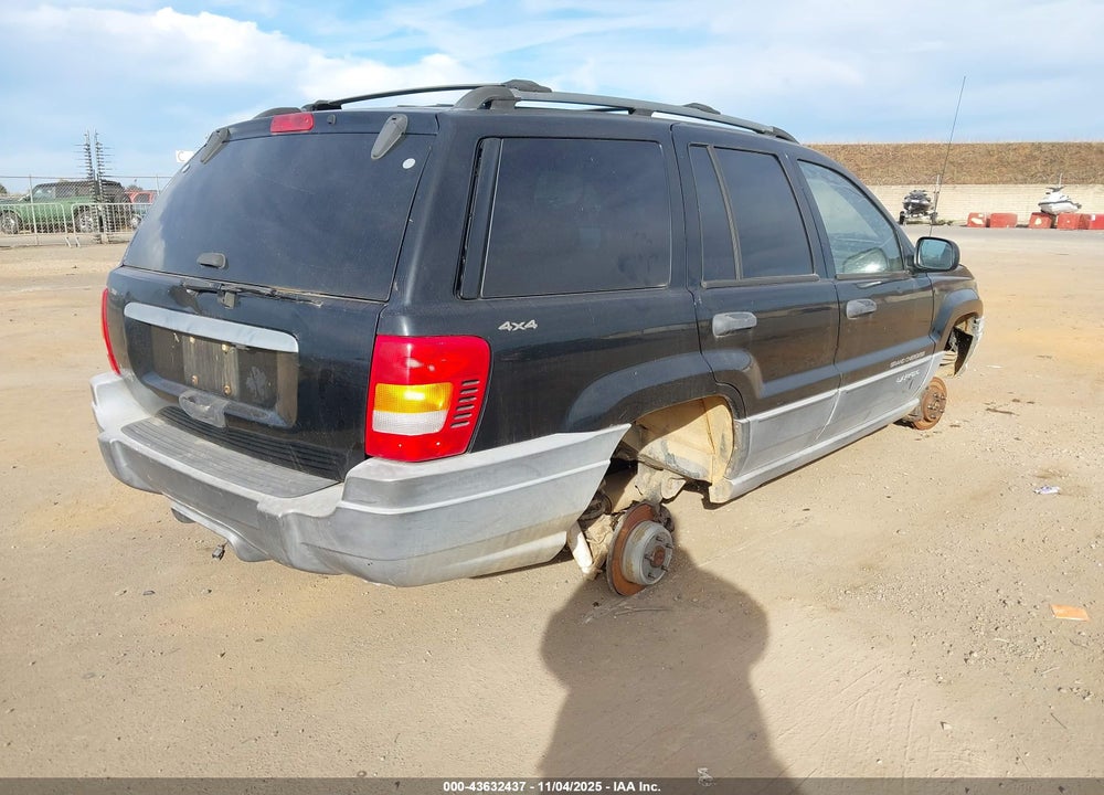 2001 JEEP GRAND CHEROKEE LAREDO VIN: 1J4GW48S61C699879