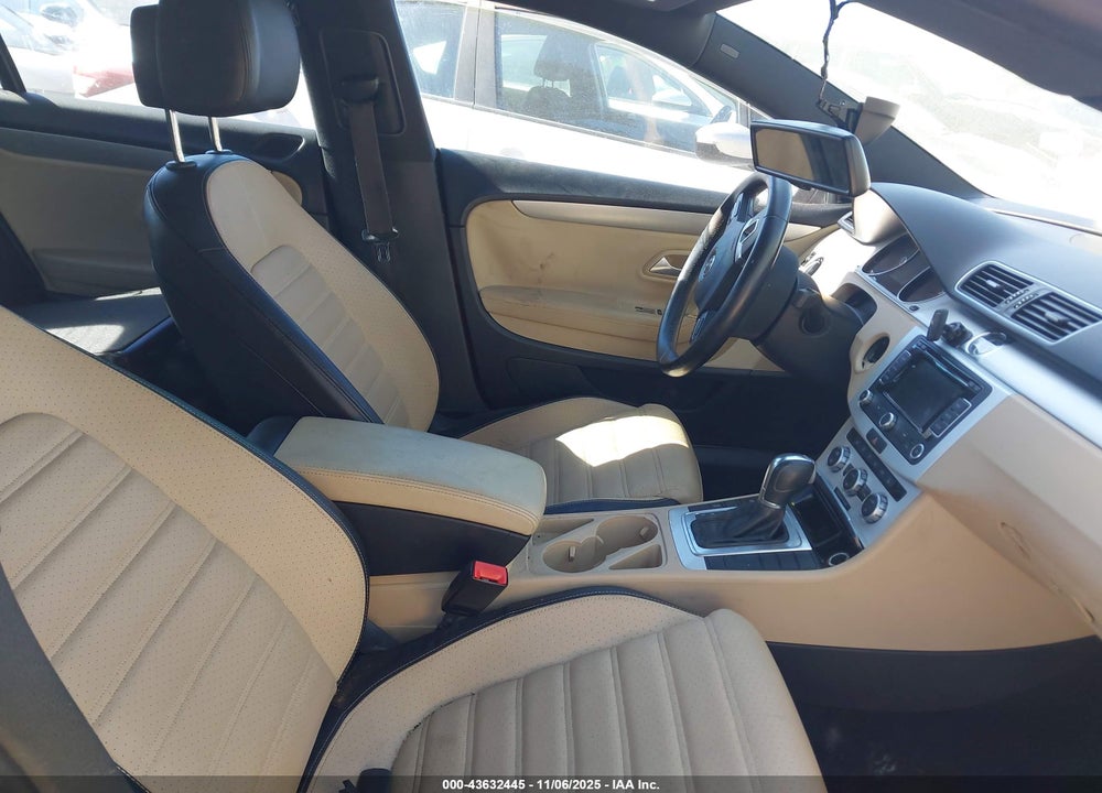 2014 VOLKSWAGEN CC 2.0T SPORT VIN: WVWBN7AN8EE524374