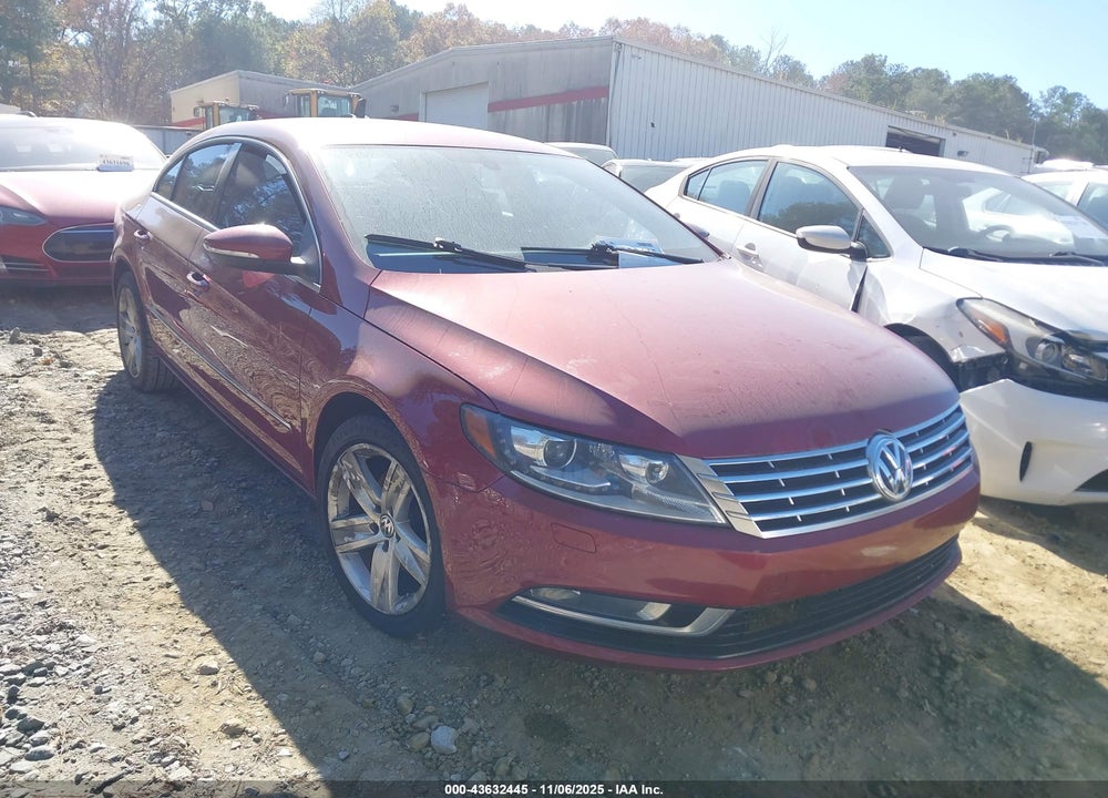 2014 VOLKSWAGEN CC 2.0T SPORT VIN: WVWBN7AN8EE524374