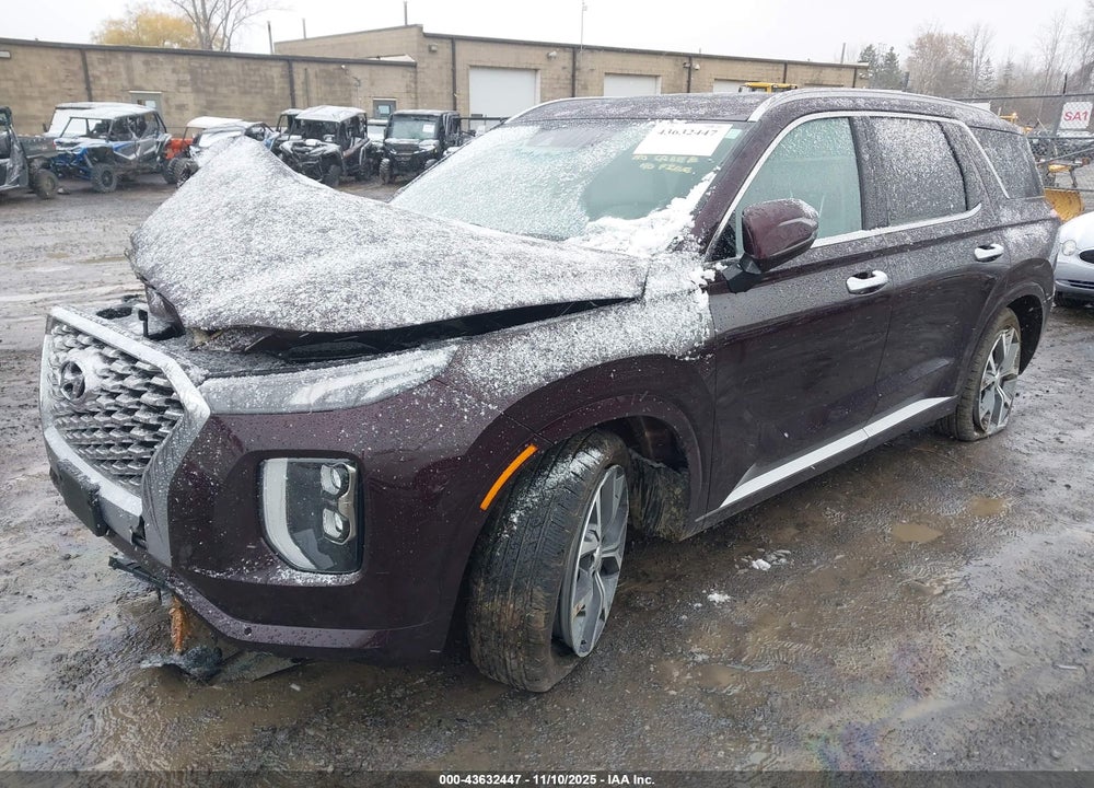 2022 HYUNDAI PALISADE VIN: KM8R5DHE1NU440384