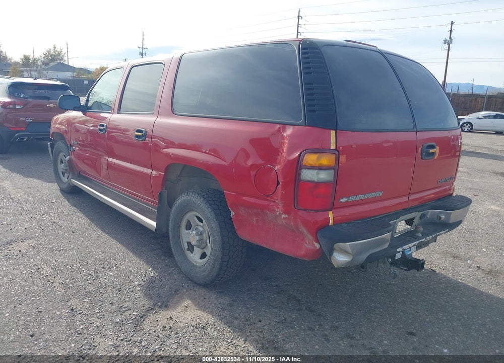 2000 CHEVROLET SUBURBAN 1500 VIN: 3GNFK16T1YG137040