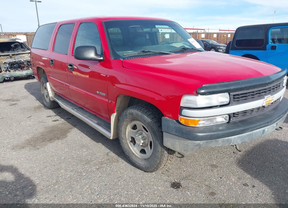2000 CHEVROLET SUBURBAN 1500 VIN: 3GNFK16T1YG137040