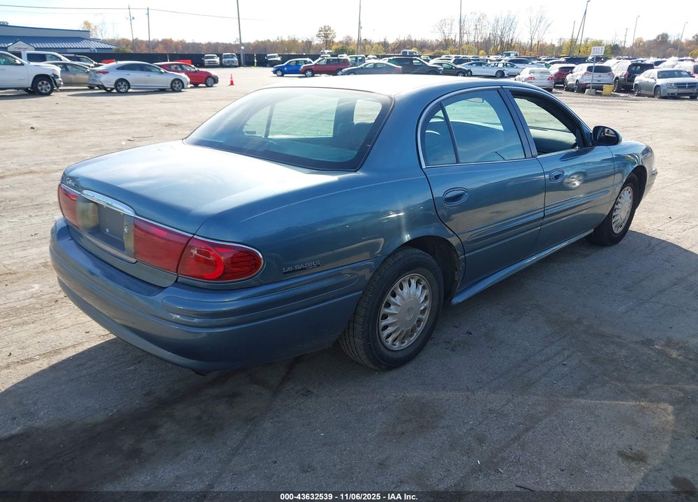 2000 BUICK LESABRE CUSTOM VIN: 1G4HP54KXY4260462