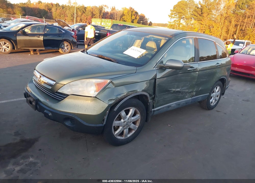 2008 HONDA CR-V EX-L VIN: 5J6RE487X8L003946
