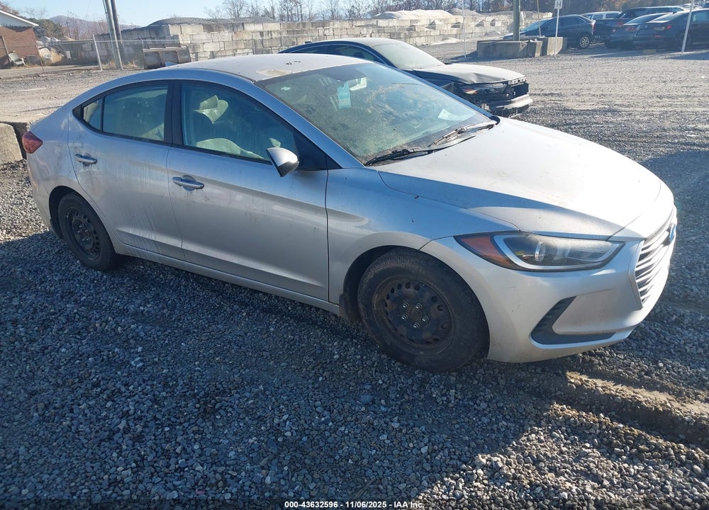 2017 HYUNDAI ELANTRA SE VIN: 5NPD74LF5HH055854