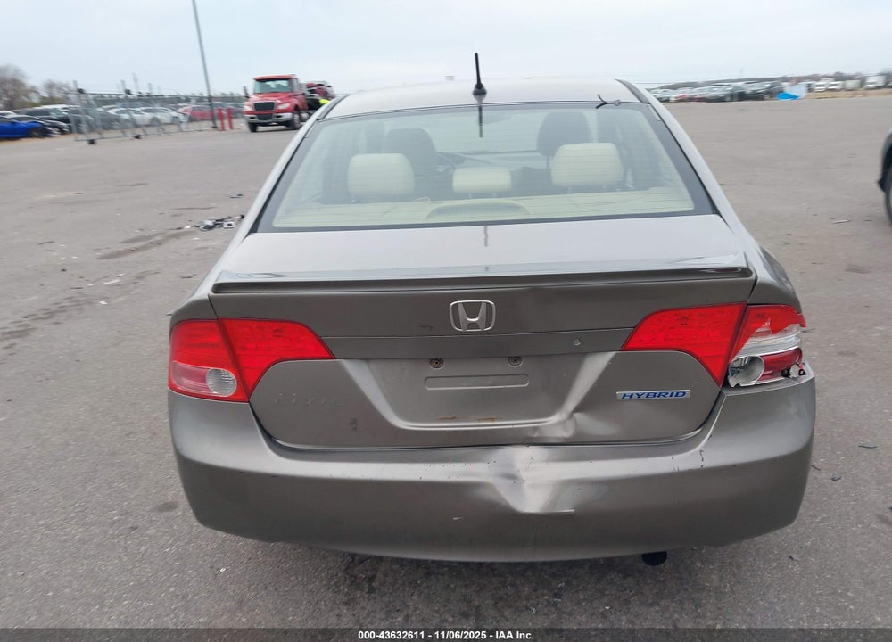 2006 HONDA CIVIC HYBRID VIN: JHMFA36216S013143