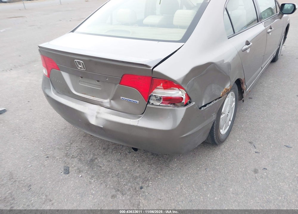 2006 HONDA CIVIC HYBRID VIN: JHMFA36216S013143