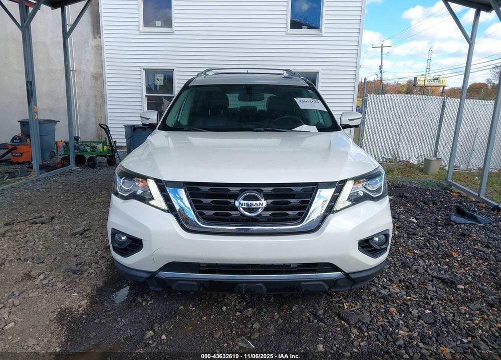 2017 NISSAN PATHFINDER PLATINUM VIN: 5N1DR2MM9HC627298