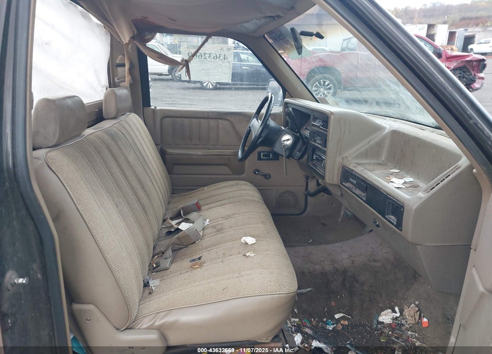 1991 DODGE DAKOTA VIN: 1B7FL26X5MS332298