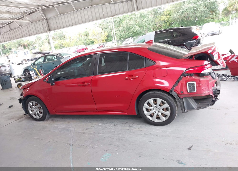 2020 TOYOTA COROLLA VIN: JTDEPRAE7LJ059691
