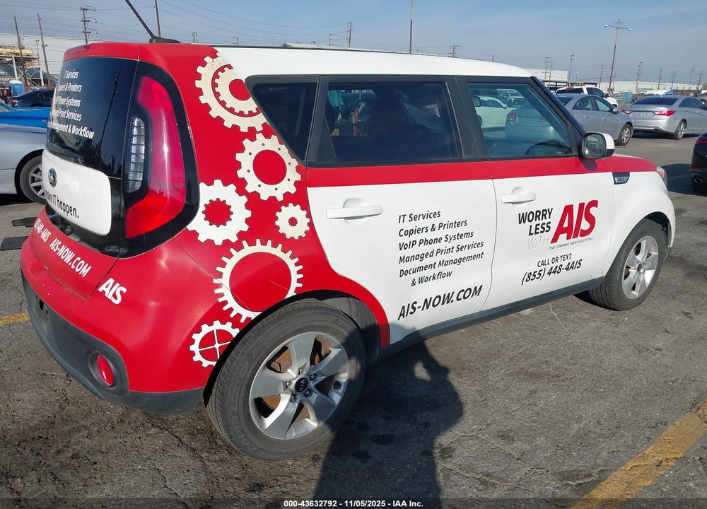2019 KIA SOUL VIN: KNDJN2A2XK7000440