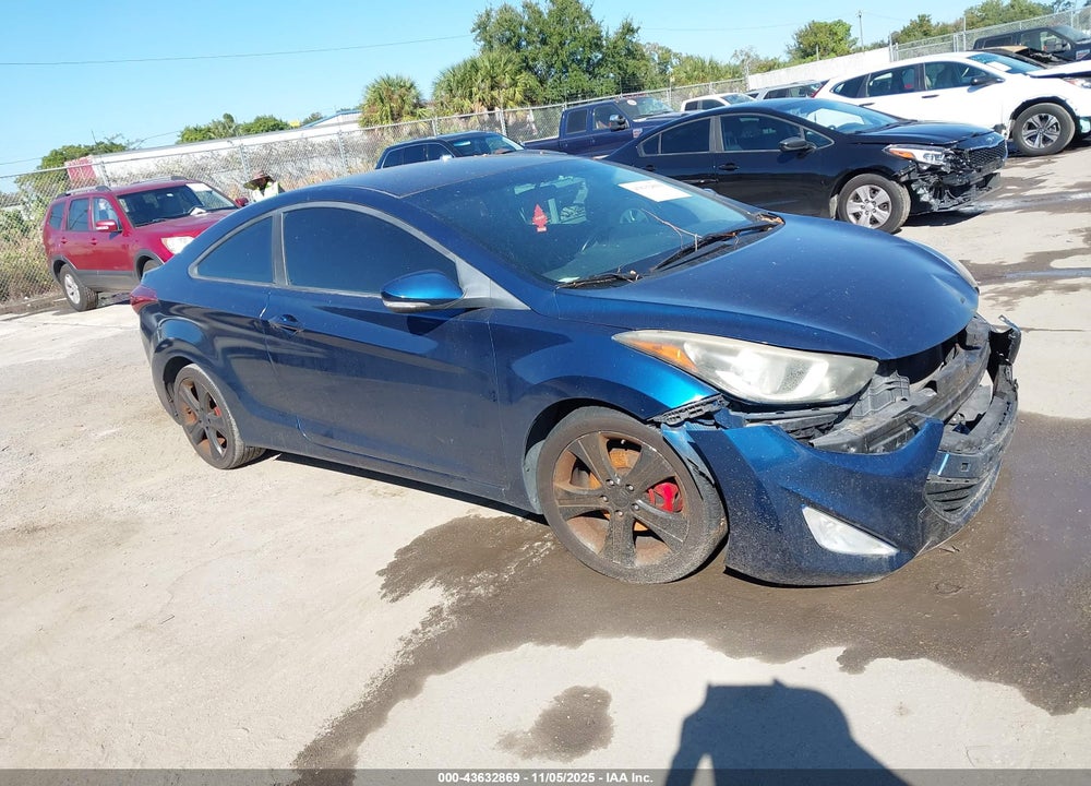 2014 HYUNDAI ELANTRA VIN: KMHDH6AH6EU028852