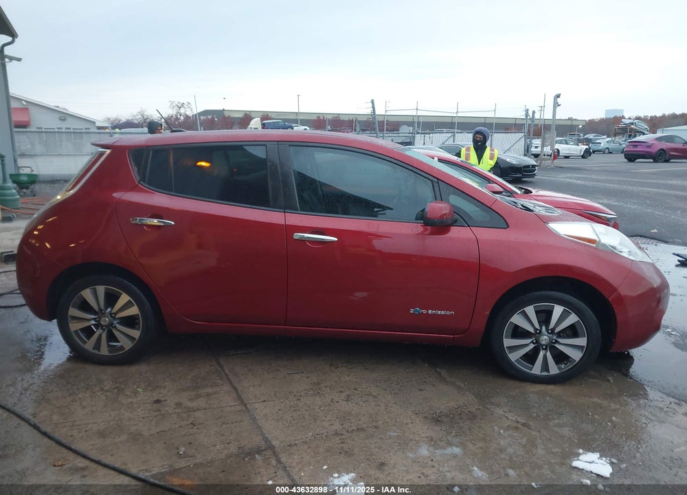 2015 NISSAN LEAF SL VIN: 1N4AZ0CP5FC326523