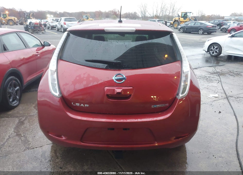 2015 NISSAN LEAF SL VIN: 1N4AZ0CP5FC326523