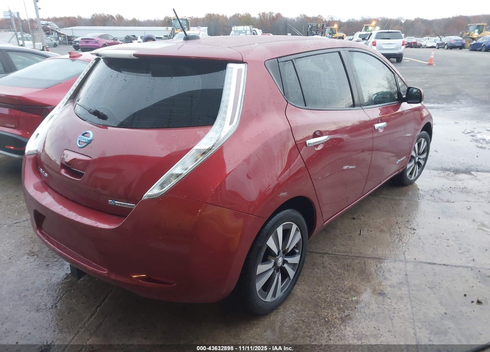 2015 NISSAN LEAF SL VIN: 1N4AZ0CP5FC326523