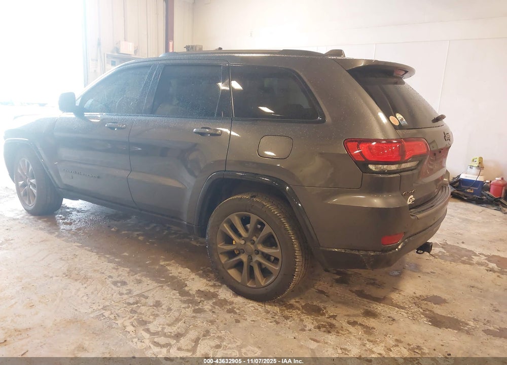 2016 JEEP GRAND CHEROKEE LIMITED 75TH ANNIVERSARY VIN: 1C4RJFBG8GC450215