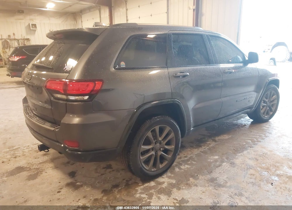 2016 JEEP GRAND CHEROKEE LIMITED 75TH ANNIVERSARY VIN: 1C4RJFBG8GC450215